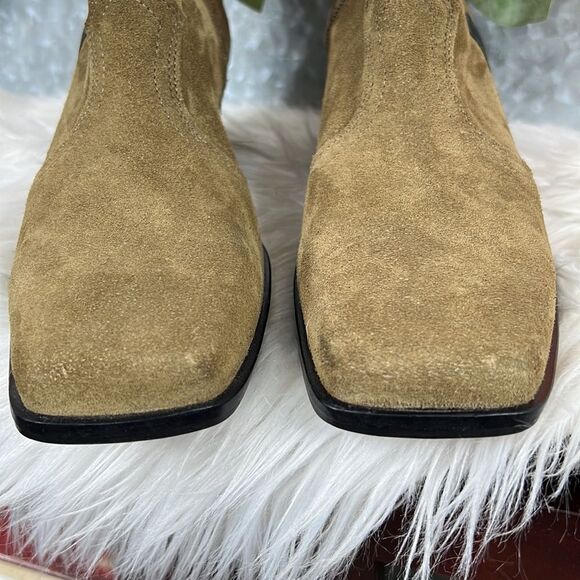 Free People Olive and Black Ankle Booties - Picture 3 of 11